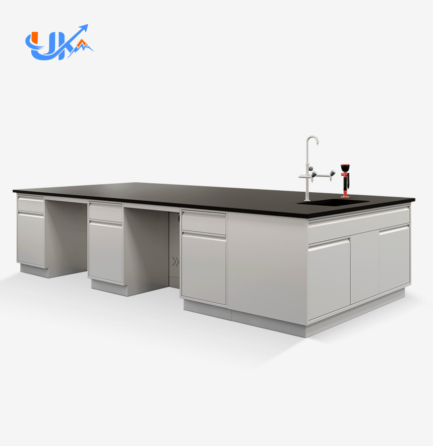 Island Benches in Laboratory